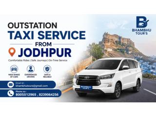 Outstation Taxi Service from Jodhpur