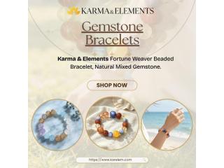 Gemstone Bracelets by Karma & Elements for Daily Balance