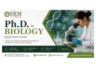 Ph.D. in Biology at SRM University AP – Advanced Research in Life Sciences