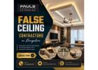 False ceiling contractors in Bangalore