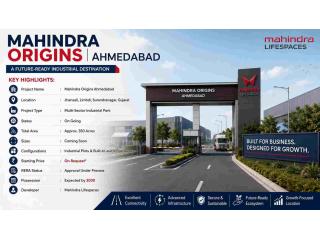 Mahindra Origins Ahmedabad | Industrial Plots & Park