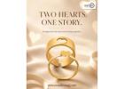 Punjabi Swagg Heart Love Rings for Couples | Golden Plated Matching Rings for Him & He