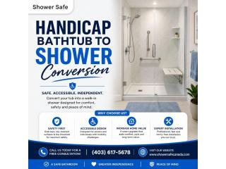 Convert Bathtub to Walk In Shower Cost and Options