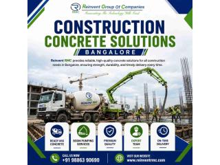 Construction Concrete Solutions Bangalore