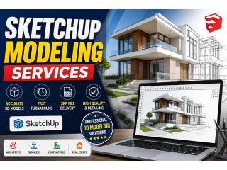 High-Quality SketchUp Modeling Services in USA at Best Price
