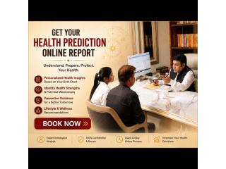 Online Health Astrology Report Based on Birth Details