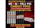 Special Project Offer on MS, GI & FRLS PVC Conduit Pipes | Bulk Supply Across India