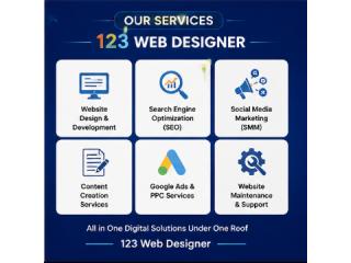 Improve Search Rankings with 123 Web Designer