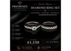 Buy Stunning Pre-Owned Diamond Ring Set Best Value UK