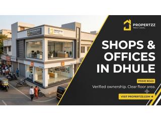 Access Commercial Properties in Dhule — Shops, Offices & Showrooms | Propertzz