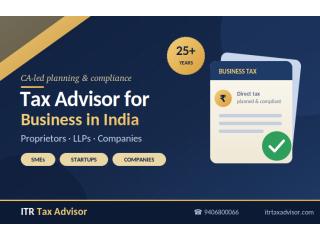 Tax Advisor For Business India