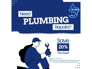 Need Plumbing Repairs? Call Vic Wide Emergency Plumbing