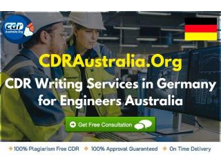 CDR Writing Services in Germany for Engineers Australia - CDRAustralia.Org