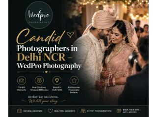 Candid Photographers in Delhi NCR – WedPro Photography