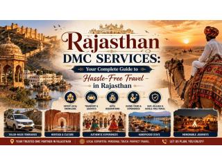 Rajasthan DMC Services for Smooth Travel Planning