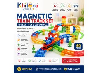 Magnetic Train Track Set for Kids – Fun & Educational