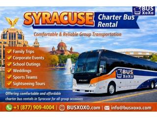 Travel Together with Professional Syracuse Charter Bus Services