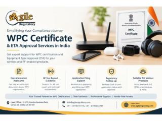 WPC Certification Consultant | Agile Regulatory