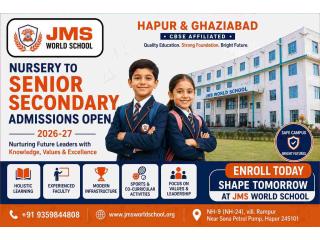 Nursery to Senior Secondary Admissions at Hapur & Ghaziabad