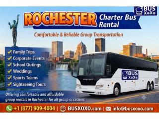 Reliable Rochester Charter Bus Rental for Comfortable Group Travel