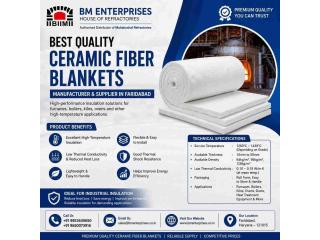 Premium Quality Ceramic Fiber Blankets Supplier in Delhi NCR
