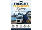 Freight Company Sydney – Reliable Freight & Transport Services