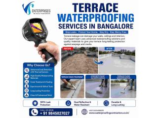 Terrace waterproofing services in Bangalore