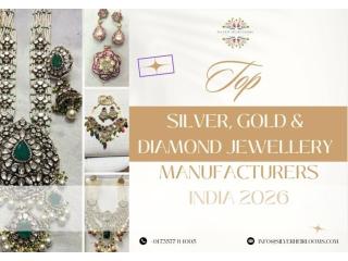 Silver, Gold & Diamond Jewellery Manufacturer in India