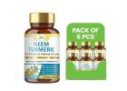 Wholesale Neem Turmeric Capsules in Bulk | Wholistic Zone