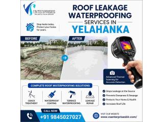 Roof leakage waterproofing services in Yelahanka