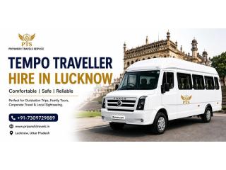 Tempo Traveller Rental Service in Lucknow