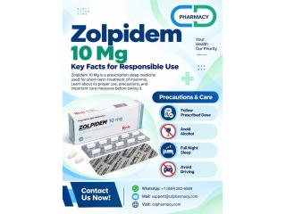 Buy Zolpidem 10 Mg USA – Sleep Aid Option