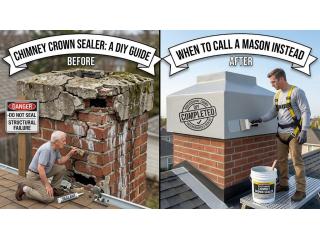 Chimney Crown Sealer DIY Guide: When to Call a Professional