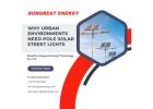 Why Urban Environments Need Pole Solar Street Lights