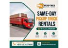 Same-Day Pickup Truck Rentals in Sajaa, Sharjah - Call Us Today! +971527821900