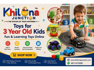 Toys for 3 Year Old Kids | Fun & Learning Toys Online