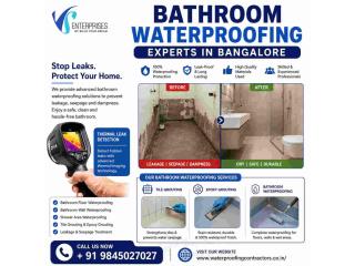 Bathroom waterproofing experts in Bangalore
