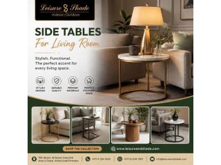 Choose the Perfect Side Tables for Living Room Interiors