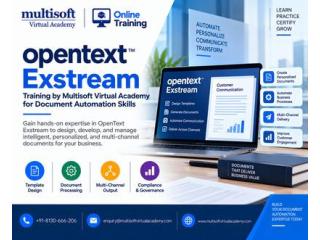 Opentext Exstream Training by Multisoft Virtual Academy for Document Automation Skills