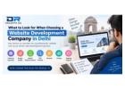 What to Look for When Choosing a Website Development Company in Delhi