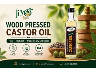 Wood Pressed Castor Oil – Pure & Natural | Jiyo Raw