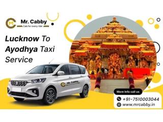 Book Lucknow To Ayodhya Cabs for Family Travel Plans
