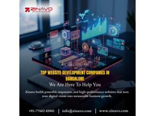 Top Website Development Companies in Bangalore | Zinavo
