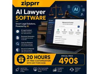 Zipprr AI Lawyer Software – at $490