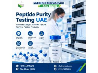 Peptide Impurity Testing UAE for Comprehensive Quality Control