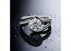 Timeless White Gold Diamond Ring with Modern Elegance – Shop Now!