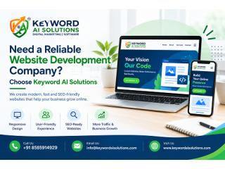 Need a Reliable Website Development Company? Choose Keyword AI Solutions