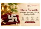Shop Pure Silver Swastik Online at Best Price | The Stardust Studio