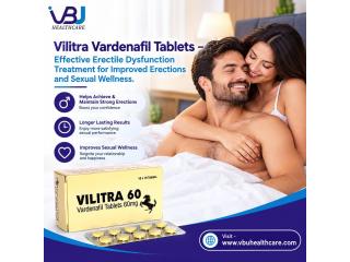 Vilitra Vardenafil Tablets – Effective Erectile Dysfunction Treatment for Improved Erections