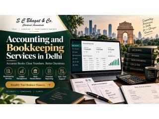 Accounting and Bookkeeping Assistance for Delhi Enterprises